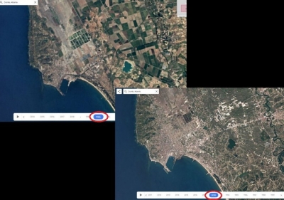 Pamjet satelitore: Si u shpërfytyrua Durrësi në dekada nga ndërtimet pa kriter
