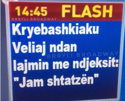 Si u mediatizua lajmi i ditës i Lali Erit