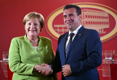 Detaji që zbuloi shtypi austriak nga vizita e Merkelit në Shkup