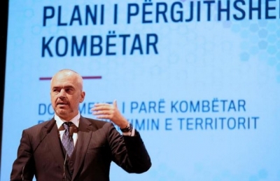 Skandal/ Edi Rama ndryshon hartën territoriale, u jep më shumë territor bashkive të majta (Foto)