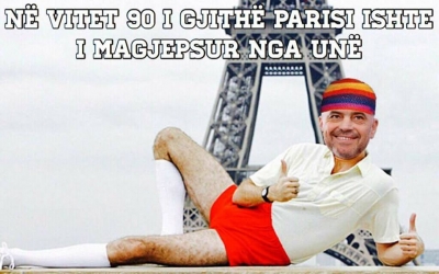 FOTO GALERI/ “Rama magjepsi Parisin”, meme virale që tallen me Kryeministrin