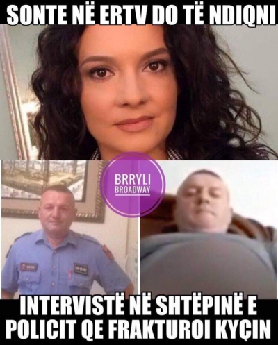 A do të japë intervistë Elisa Spiropali me policin në ERTV?