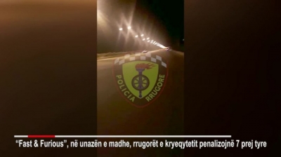 VIDEO/ Shikoni garat e shpejtësisë nëpër rrugët e Tiranës