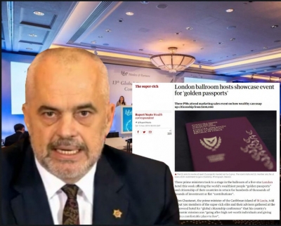 FOTO/ Edi Rama bëhet gati të shesë pasaporta shqiptare për 100 mijë dollarë