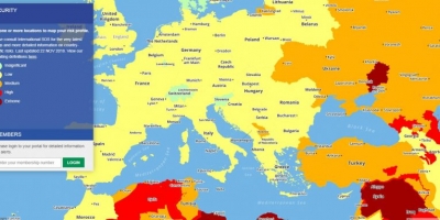 Harta e rrezikshmërisë për udhëtarët 2019, ja ku renditet Shqipëria