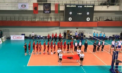 “Të pafat” edhe në volejboll, kombëtarja shqiptare mundet nga Bjellorusia