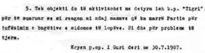 1987/E ndiqnin si “agjent të UDB-së”, por donin të dinin për tufëzimin e lopëve