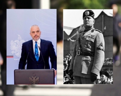Kur Rama vetëkrahasohet me Duçen