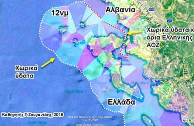 Greqia vjen deri në Vlorë, prezanton hartën e re të detit