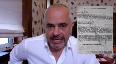 Letra e Ramës për OSBE në Vjenë, ja si i mashtron për situatën në Shqipëri