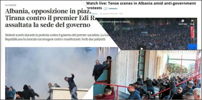 Protesta e opozitës jehonë në mediat ndërkombëtare, çfarë shkruajnë