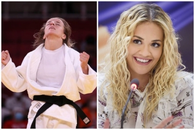 “Kosova lë gjurmë në Tokio”- Rita Ora nuk e fsheh krenarinë, urim në gjuhën shqipe për xhudisten Distria Krasniqi