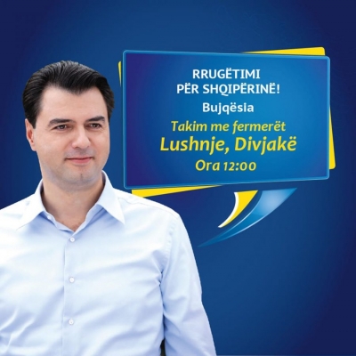 Bujqësia si prioritet, Basha sot me fermerët e Lushnjës dhe të Divjakës