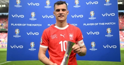 Granit Xhaka vlerësohet si &#039;Njeriu i Ndeshjes&#039; në fitoren e Zvicrës