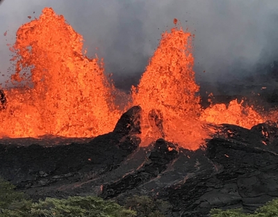 Video+fotogaleri/ Pamjet apokaliptike, Hawaii pushtohet nga llava