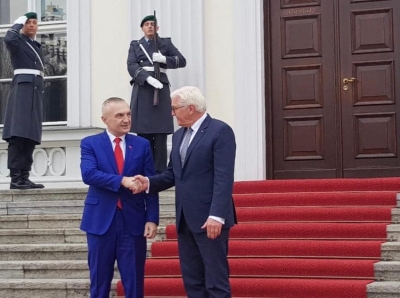 Presidenti Meta pritet nga Presidenti federal gjerman, Frank-Walter Steinmeier