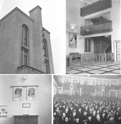 1940/Foto të aktiviteteve të para në kino-teatrin “Savoja”