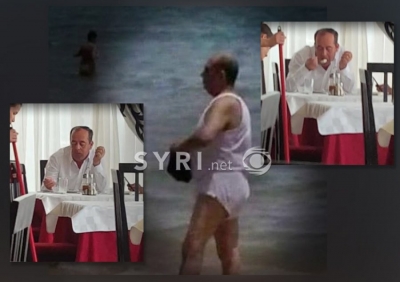 VIDEO/ Ç&#039;të ngrënë që bën kryebashkiaku i Ramës! Nuriu, ai që hyri me këpucë në det!