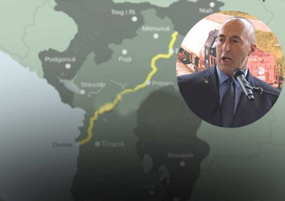 Haradinaj propozon ndërtimin e hekurudhës Prishtinë-Durrës