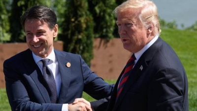 Takim surprizë Trump-Conte në samitin e G7
