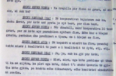 1977/Byroja dhe koçekët e misrit