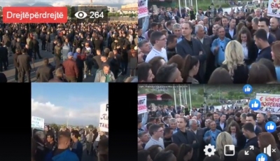 Paloka nga Durrësi: U kërkojmë ndjesë qytetarëve që bllokohen, por arroganca dhe krimi i Ramës duhen larguar