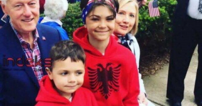 Klintonët, gjithmonë për shqiptarët dhe me fëmijët e tyre