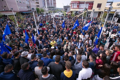 FOTOGALERIA/ Basha: Shqiptarët po marshojnë drejt ndryshimit dhe drejtësisë së vërtetë!