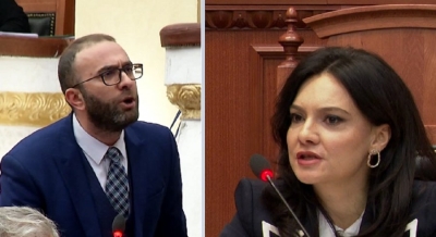 &#039;Fondet e BE i çut për ndërtimin e vilave të personave pranë pushtetit&#039;/ Bardhi - Spiropalit: Ti Elisa ngre dorën sa herë flitet për fonde