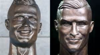 AEROPORTI MADEIRA, CRISTIANO RONALDO, SHANS PËR ARTISTIN RIBËN STATUJËN E CR7