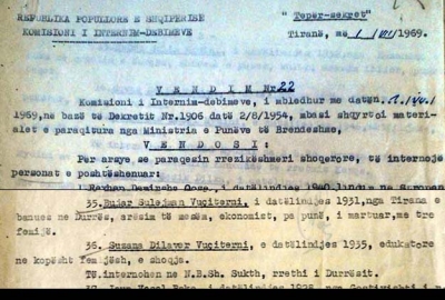 1969/Internimi i kosovarëve