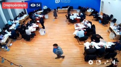 I gjithë numërimi live, PD transparencë pë Këshillin Kombëtar