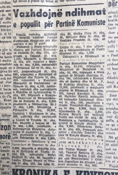 1946/Populli ndihmonte partinë