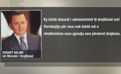 Drejtësia e Durrësit në pikëpyetje, ish-ministri Halimi: Gjyqësori po përdoret!