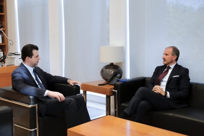 Pas fitores, Soreca i shkon Bashës në zyrë: Diskutuam për situatën aktuale politike