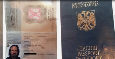 Pasaporta jugosllave e Handke, austriakët nisin hetimet