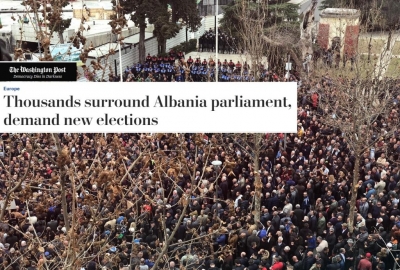 Washtington Post: Shqiptarët kanë rrethuar Parlamentin
