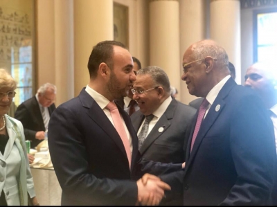 Deputeti i PD-së Klevis Balliu takohet me Kryetarin e Parlamentit të Egjiptit, Ali Abdel Aal