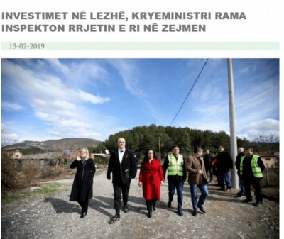 Çudira shqiptare/ Më 13 shkurt Rama inaguroi investimin 85 mln lekë, sot Lezha 72 orë pa drita