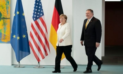 Pompeo takohet me Merkel, Irani dhe siguria në fokus të diskutimeve