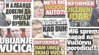 Kërcënimi i inskenuar i presidentit serb