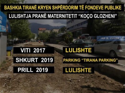 Denoncimi: Ja si Veliaj shpërdoron paratë publike tek lulishtja e shkatërruar nga Bashkia