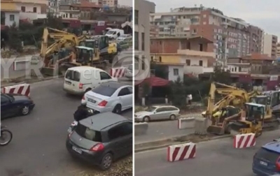 Mbërrijnë mjetet e rënda tek Unaza e Re, alarmohen banorët