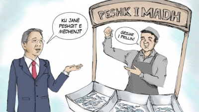 S&#039;po kapen &quot;Peshqite e mëdhenj&quot;, ambasadori amerikan ironizon Xhafën dhe Markun