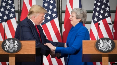 Takime Trump - May në Londër. SHBA të angazhuara për &quot;marrëveshje fenomenale tregtare&quot; me Britaninë sapo te ik nga BE