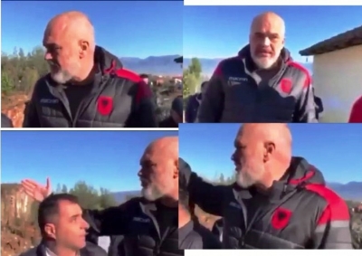 VIDEO/ E la në hije qeni i FSK!! Pas Braçes, Rama i ulërin një qeni në rrugë...