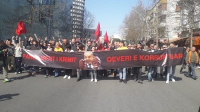 Arrestohet një protestues, banor i Unazës së Re