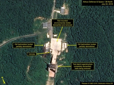Koreja e Veriut nis çmontimin e stacionit të raketave