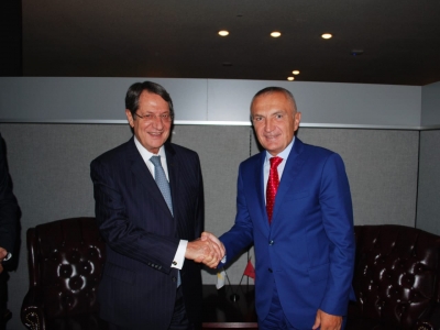 Meta takon Presidentin e Qipros, Nicos Anastasiades