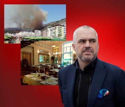 Shqipëria nën flakë, Rama me pushime luksoze në Greqi/ Denoncimi i historianit